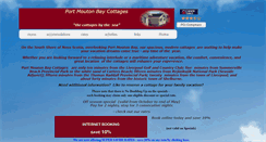 Desktop Screenshot of cottagesinnovascotia.com
